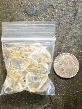 Oregon Sunstones! Tumbled/Polished Oregon State Gemstones Bundle! Small bag.